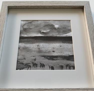 Low Cloud, 26 x 26 cm, acrylic ink, £40