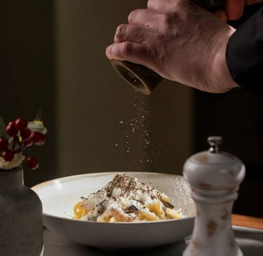 Freshly Grated Black Pepper Pasta