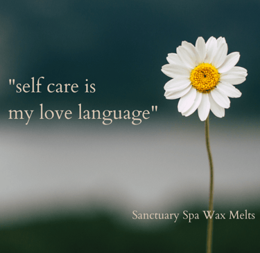 Cayla Henri Wax Melts: a white daisy with a quote from the author