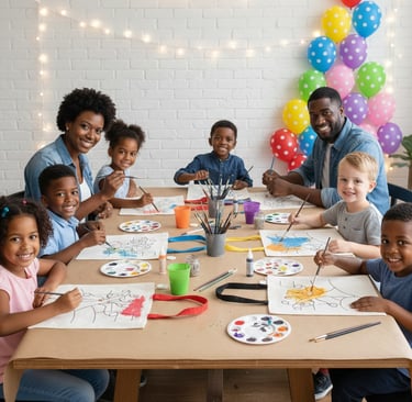 Canvas Art Closet-Paint parties for the whole family & friends in Maryland