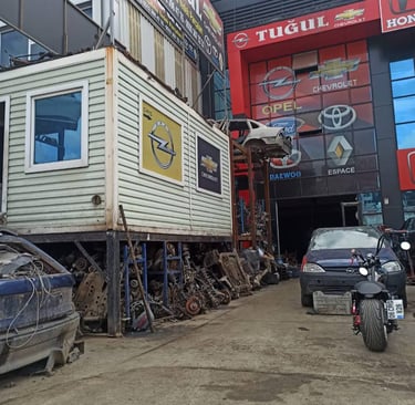 tuğul opel opel çıkma yedek parça mağazası giriş katı