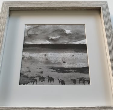 Low Cloud, 26 x 26 cm, acrylic ink, £40