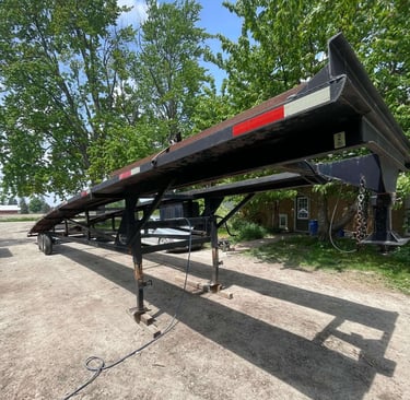 finished trailer repair