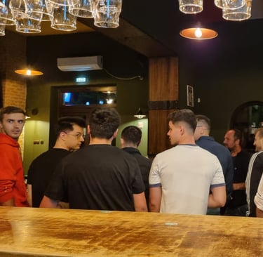 close-up on participants of Iasi Meetup