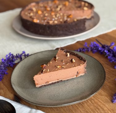 Tarte mousse au chocolat