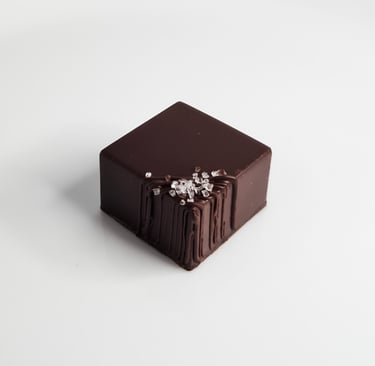 Bombom de Caramelo Salgado e Flor de Sal