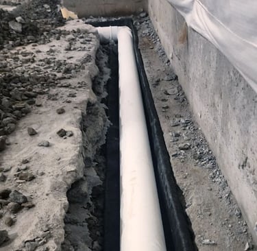 foundation drain installation Carrollton ga