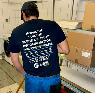Nettoyage après décès et scène de crime à Blagnac en Haute-Garonne