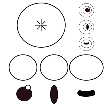 free eye ball 3d pen template for halloween crafts
