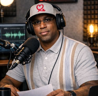 Lee A Jones host of Hindsight the Podcast