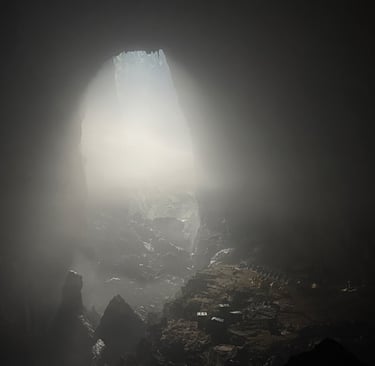 camp one near doline one in Hang son Doong Cave, Ke Bang National Park, Vietnam