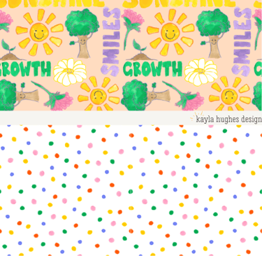 a bunch of brightly colored flowers text and plants