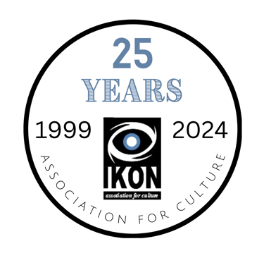 logo for 25 years of the association