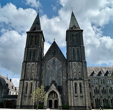 Abbaye de Maredsou en Belgique