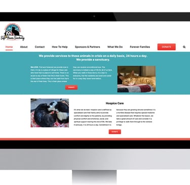 Safe Haven Sanctuary website image