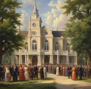 A close up of an open book with the word corinhans on it