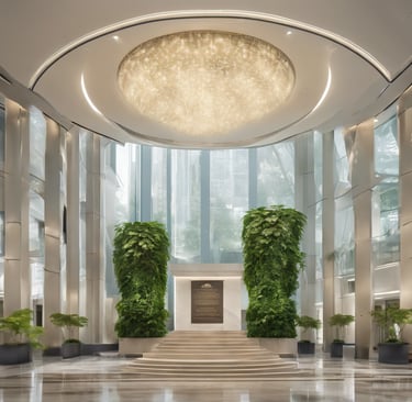 A man in a black suit loosening his tie