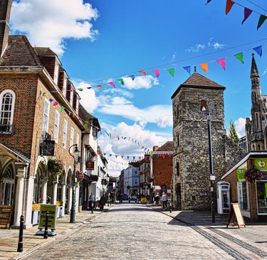 Petite rue de Canterbury