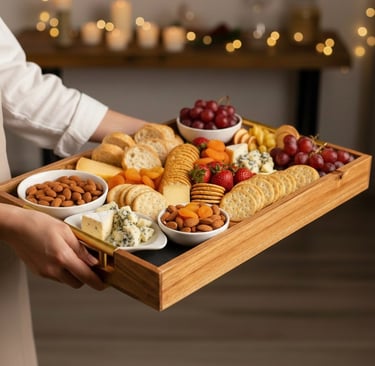 Snazzora charcuterie serving tray