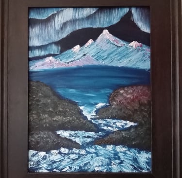 The Fairytale North (painting) Kylee Nicole Smith