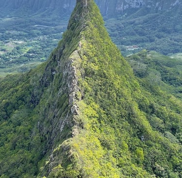 Third Peak Olomana Trail O'ahu Hawai'i
