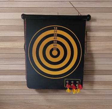 jeu de flechette aimanté pour voyage road trip