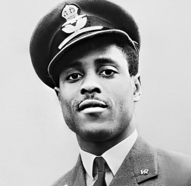 John Smythe RAF pilot war hero barrister Windrush