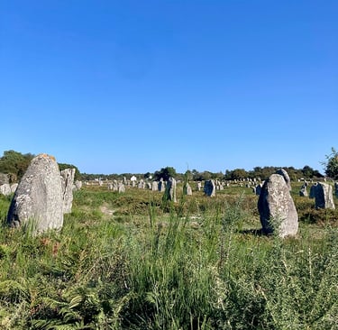 Les alignements du Ménec à Carnac