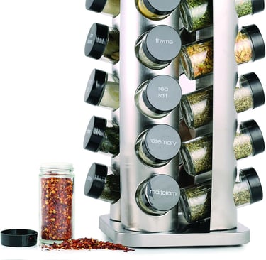 Revolving Spice Tower Organizer