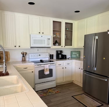 Spacious kitchen in poipu vacation rentals
