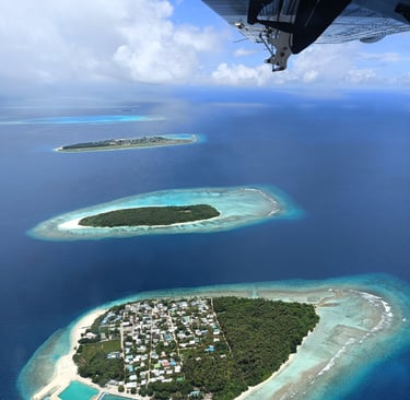 atoll île avion