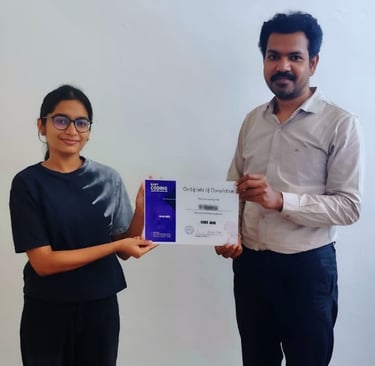 certificate presentation