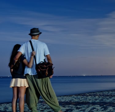 luca giuliani fotografo, odissea, luca, padre e figlia, Ravenna, mare, estate