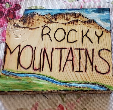 Rockies 1 (wood-oil) Kylee Nicole