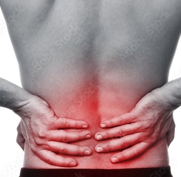 Back pain, strain, stretch, stiff, aching, walk, shooting, sharp, move, pop, tight