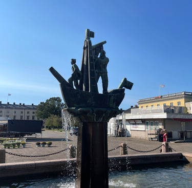 Vanesborg town, Sweden