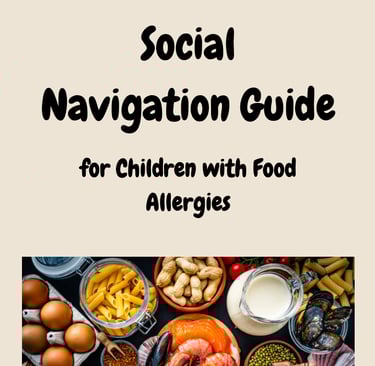 Social Navigation Guide for Children with Food Allergies