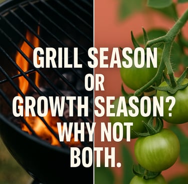 a grilling potted on a grill with a grill and a grill