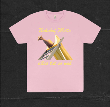 Bahnhof Motte, Merch, T - shirt, Rutsche, Alles tut sow weh