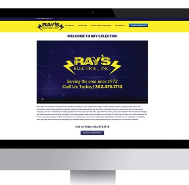 Ray's Electric website image