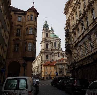 Gebäude in Prag