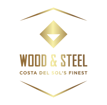 Custom wooden pergola with steel railing, outdoor project by Wood & Steel, Costa del Sol