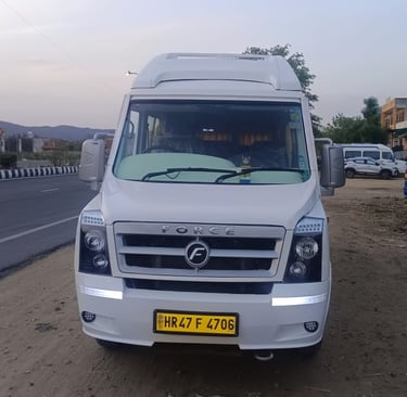 16 Seater Tempo in Jaipur