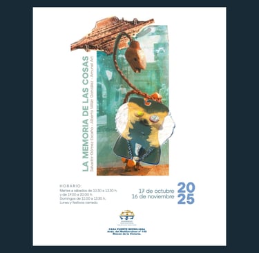 a poster of an art exhibition