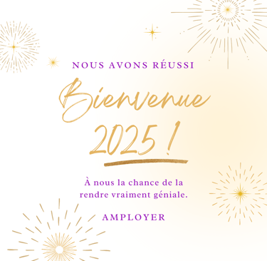 vœux nouvel an 2025