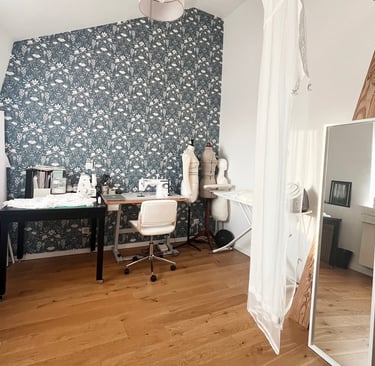 Atelier de couture Blanc Muguet
