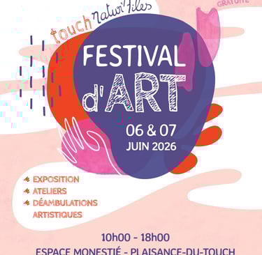 affiche festival Touch Natur'Ailes 2026