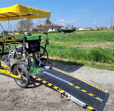 Insertion parfaite du fauteuil dans l'espace 