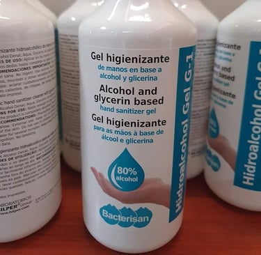 gel hidroalcohólico