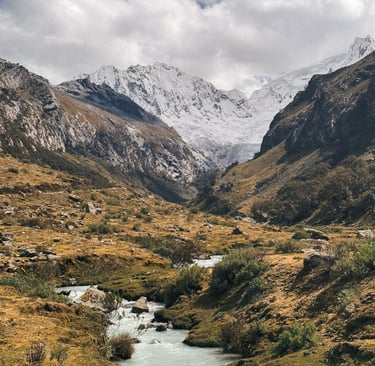 Laguna Llaca Hike, Huaraz, Peru, South America